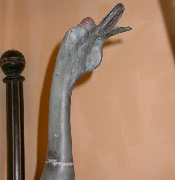 Goose garden statue 2