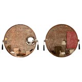 Pair of Large Italian Art Deco Mirrors