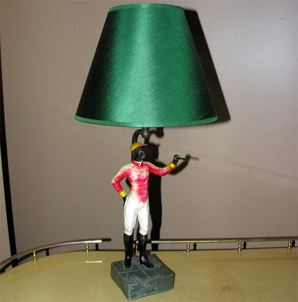 English Jockey lamp