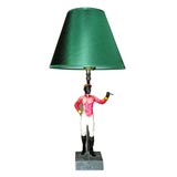 English Jockey lamp