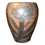 Terracotta vase by Jules Agard