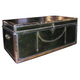 Leather and Camphor Wood Trunk