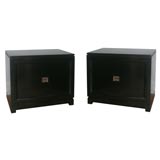 James Mont Pair of Chests in Asian Style