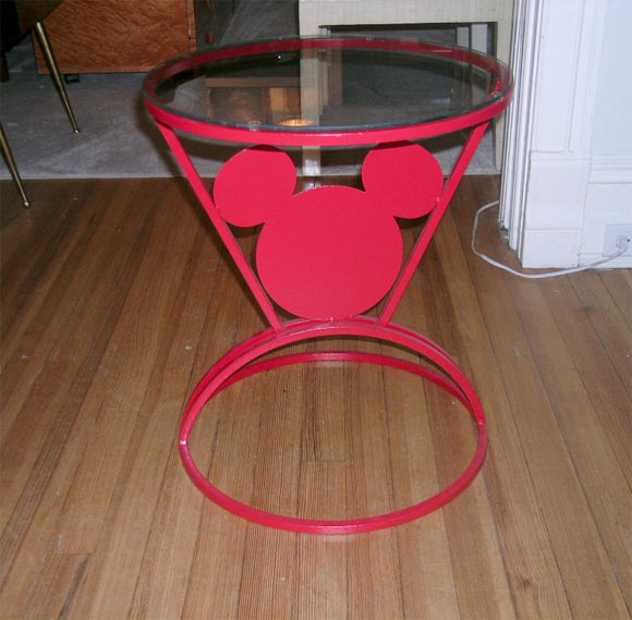 mickey mouse end table