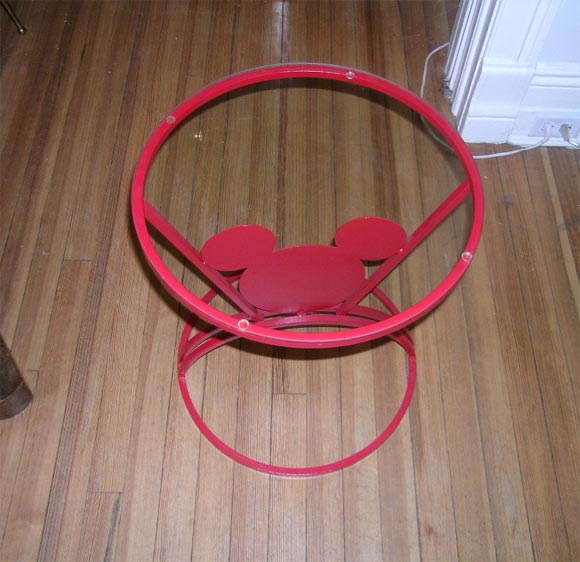 mickey mouse side table