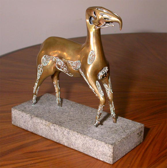 20th Century Bjorn Weckstrom sculpture for Lapponia