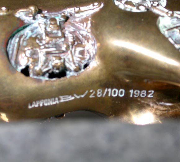 Bjorn Weckstrom sculpture for Lapponia 2