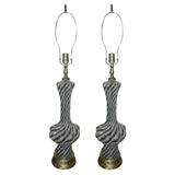 Dino Martens Swirl Murano Italian Lamps