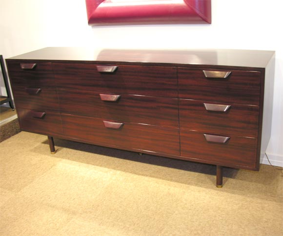 Chest of Drawers in Honduran Mahogany by Harvey Probber