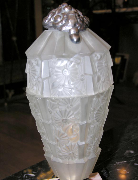 French Art Deco Night Lights In Good Condition For Sale In Bridgewater, CT