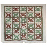 19th century applique Pennsylvania Quilt