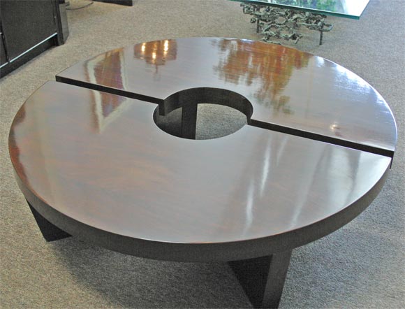 Two Part Coffee Table by Harvey Probber