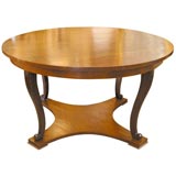 Center entrance table