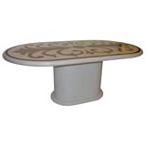 Very elegant  Italian pietradura inlay  table