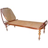 Bentwood Caned Chaise Longue