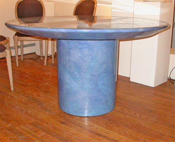 Karl Springer Goat Skin Table