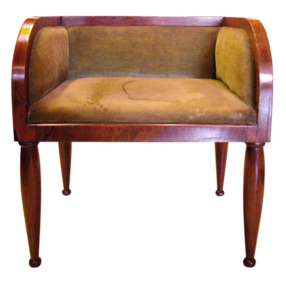 Small Art Deco Bench
