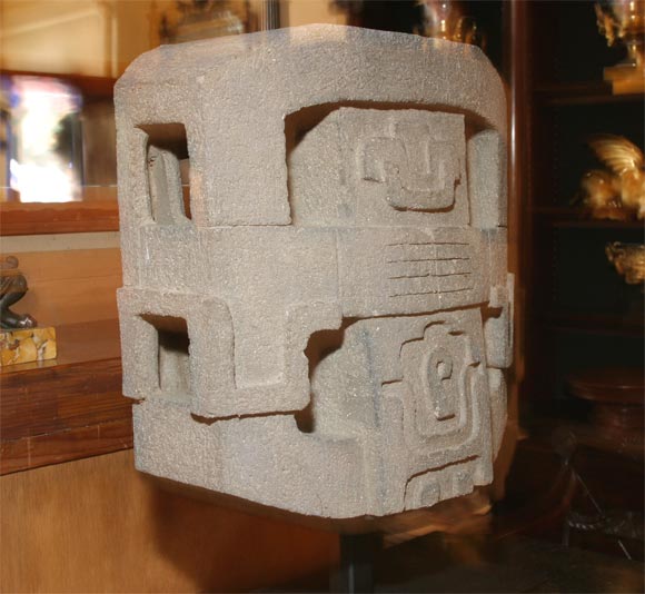 Mexican Aztec Style Sculpture