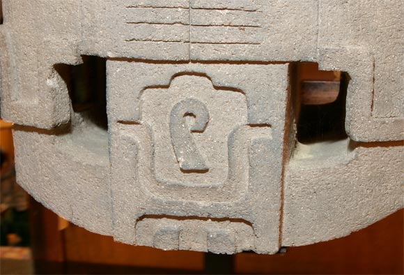 20th Century Aztec Style Sculpture