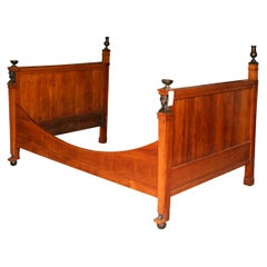 Antique French Empire Alcove Bed