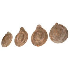 Terra Cotta Portrait Medallions Terra Cotta Portrait Medallions