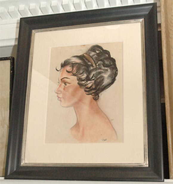 Pastel Portait by Veni