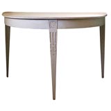 Pair of Painted Swedish Consoles