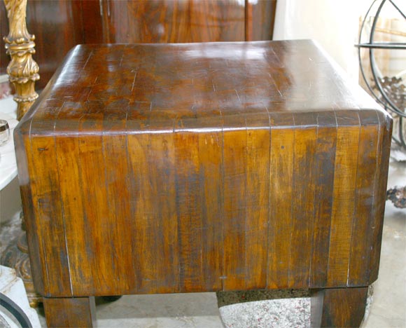 19th Century French Chopping Block