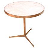 Shell-top side table