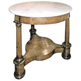 Antique Empire Marble Topped
