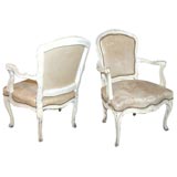 Antique Pair of Venetian Arm Chairs