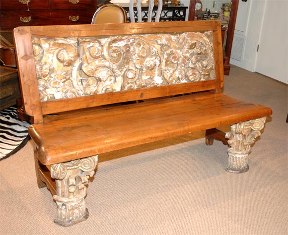 Spanish Colonial Bench