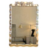 Silver-Leaf  Ribbon Mirror