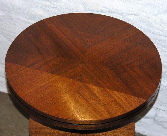 American Pair of Art Deco Side Tables