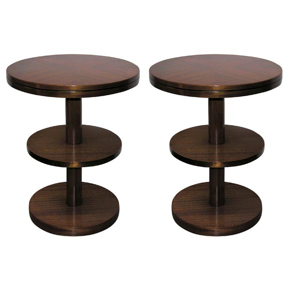 Pair of Art Deco Side Tables