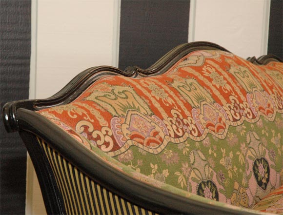 French Settee Recovered in Clarence House Dragon Empress 3