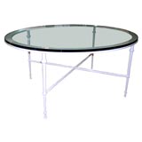Giacometti Inspired Oval Cocktail Table
