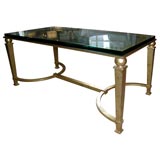 Poillerat Inspired Cocktail Table with Gold Leaf Finish