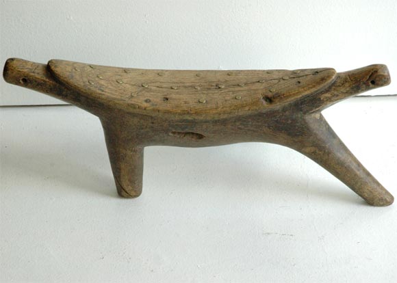 Three-Legged Dinka Head-Rest / Stool 4