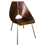 Ray Komai Plywood Side Chair