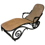 Antique Thonet Chaise Longue