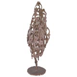 Welded Iron Tree Sculpture