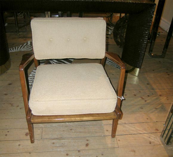 Pair of Jens Rison Upholstered Chairs
