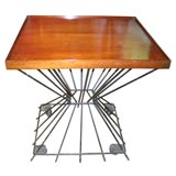 Iron Base Table