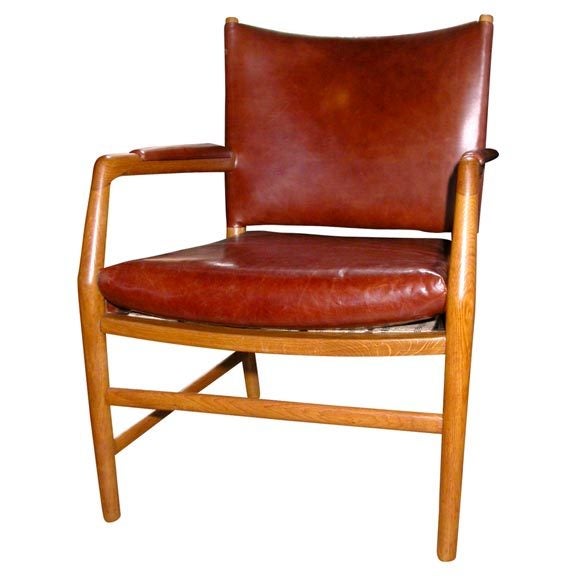 Pair of Hans Wegner armchairs for Arne Jacobsen