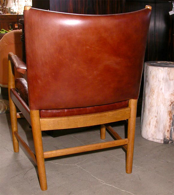 Pair of Hans Wegner armchairs for Arne Jacobsen 1