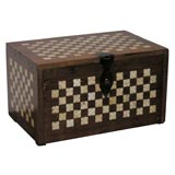 Used Bone inlaid Jewelry Box
