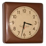 Vintage Western Union Wall Clock
