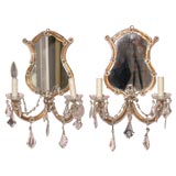 Pr Mirrored Wall Lights
