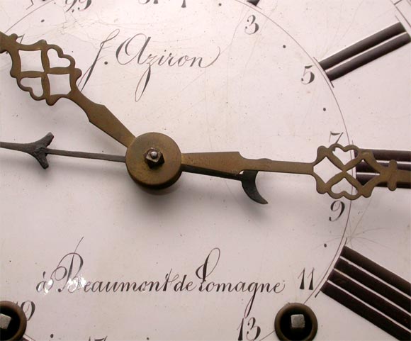 French Napoleon Wall Clock For Sale